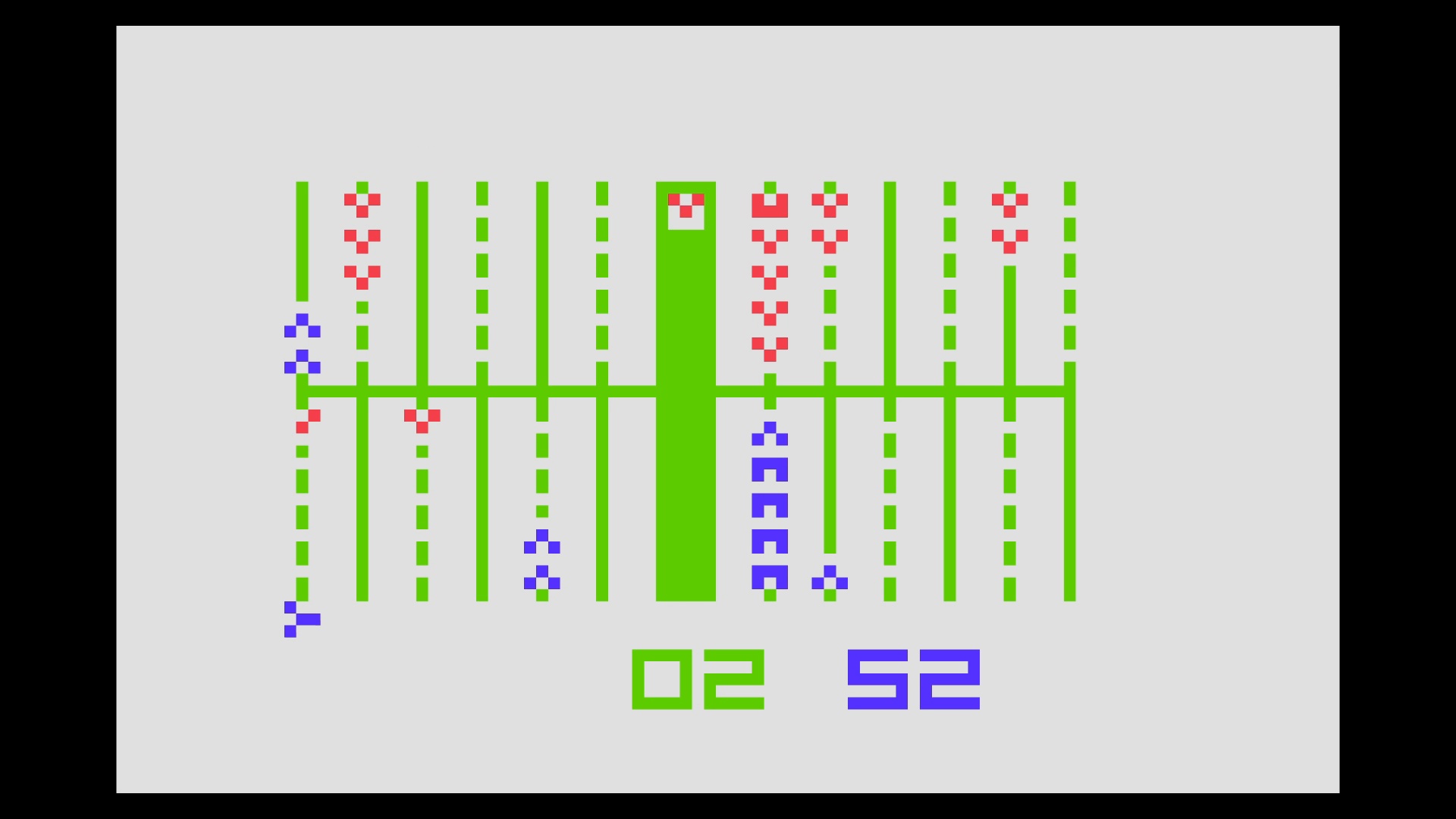 Screenshot of Videocart 11 Backgammon for Channel F